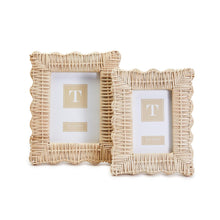 Load image into Gallery viewer, Wicker Weave Photo Frames (Set of 2)
