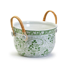 Load image into Gallery viewer, Countryside Party Bucket with Woven Cane Handles
