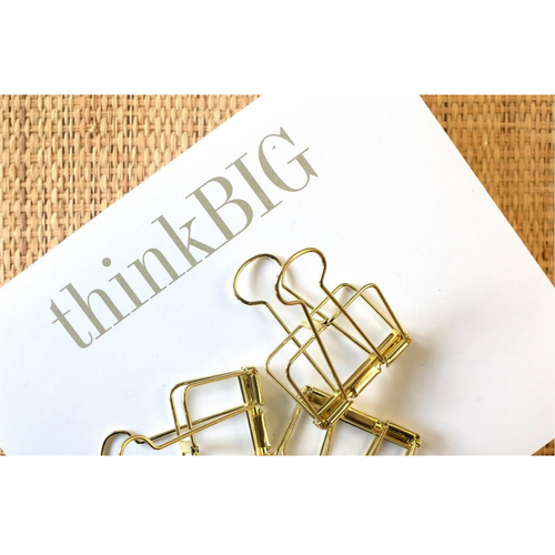 Think Big Pad in Lucite Box