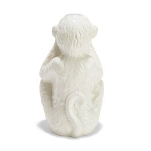 Ceramic Monkey Sculptures-Set of 3