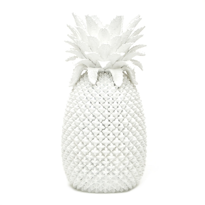 White Pineapple Decorative Vase Pineapples Palms Too