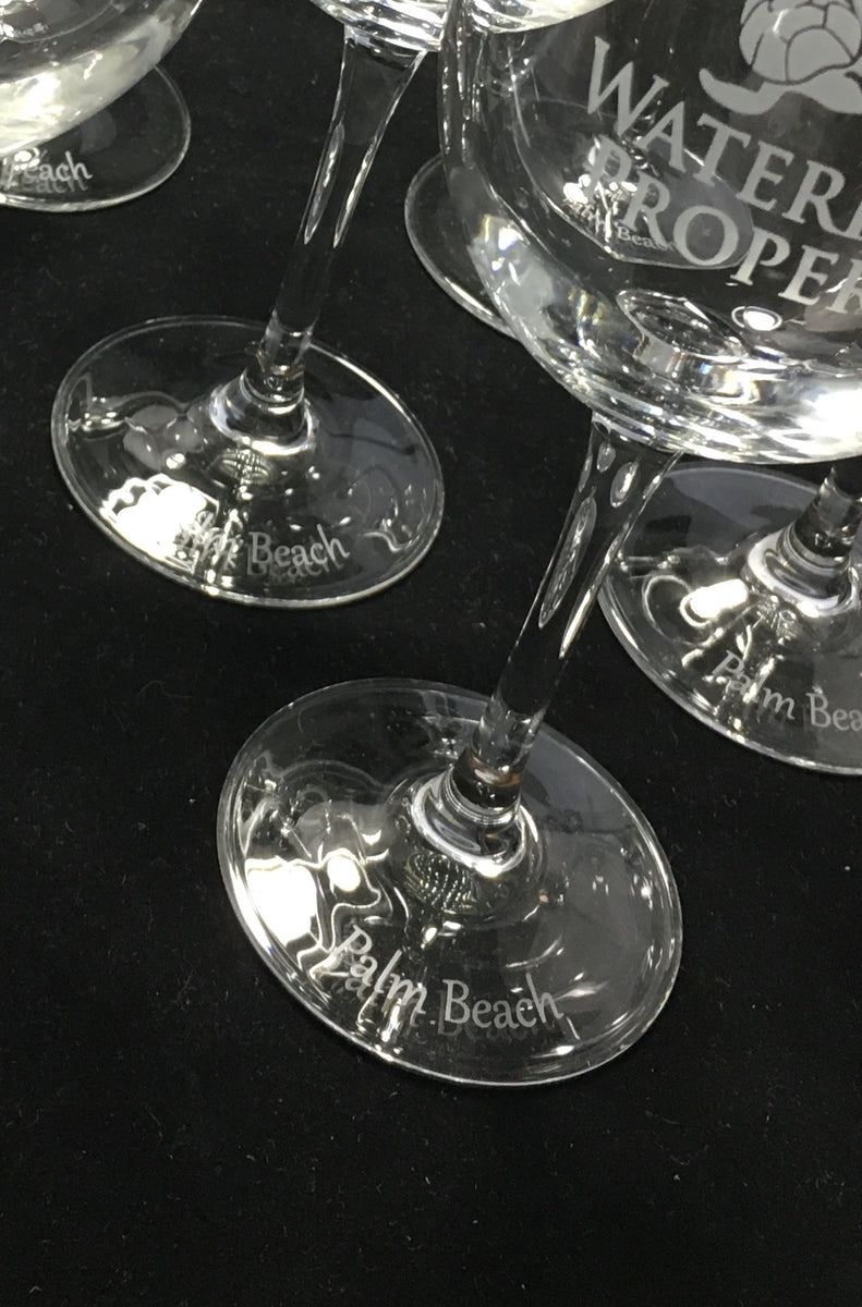 Personalized Riedel Crystal glasses, wedding, anniversary, The Crystal  Shoppe.