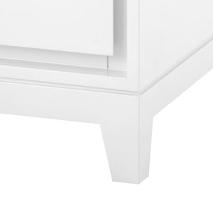 Bergamo 3 Drawer Lacquer Side Table