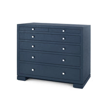 Load image into Gallery viewer, Frances 6-Drawer Textured Lacquered Chest
