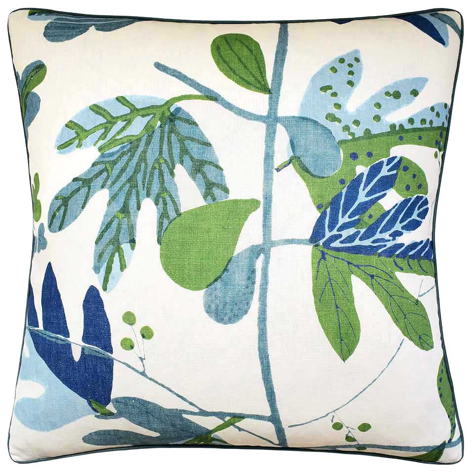 Matisse Leaf Linen Pillow