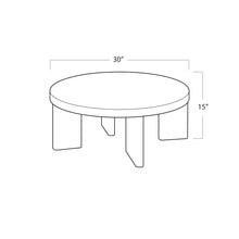 Load image into Gallery viewer, Fraya Round Cocktail Table - Small
