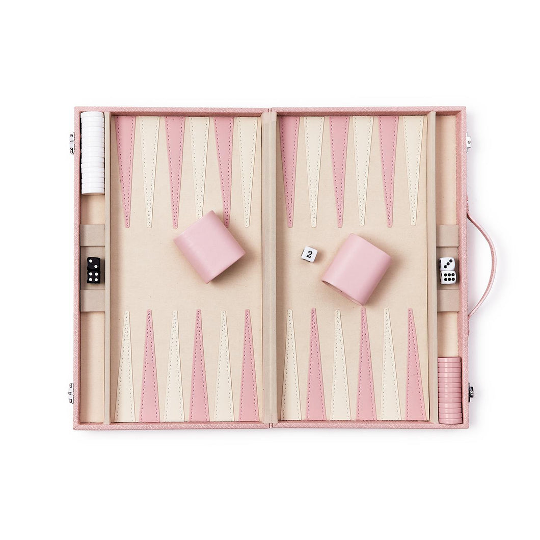 Hampton Backgammon Set - Pink