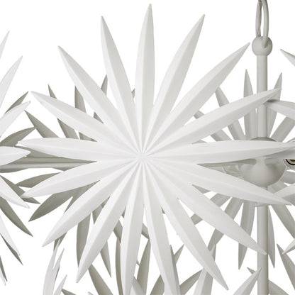 Bismarkia White Chandelier