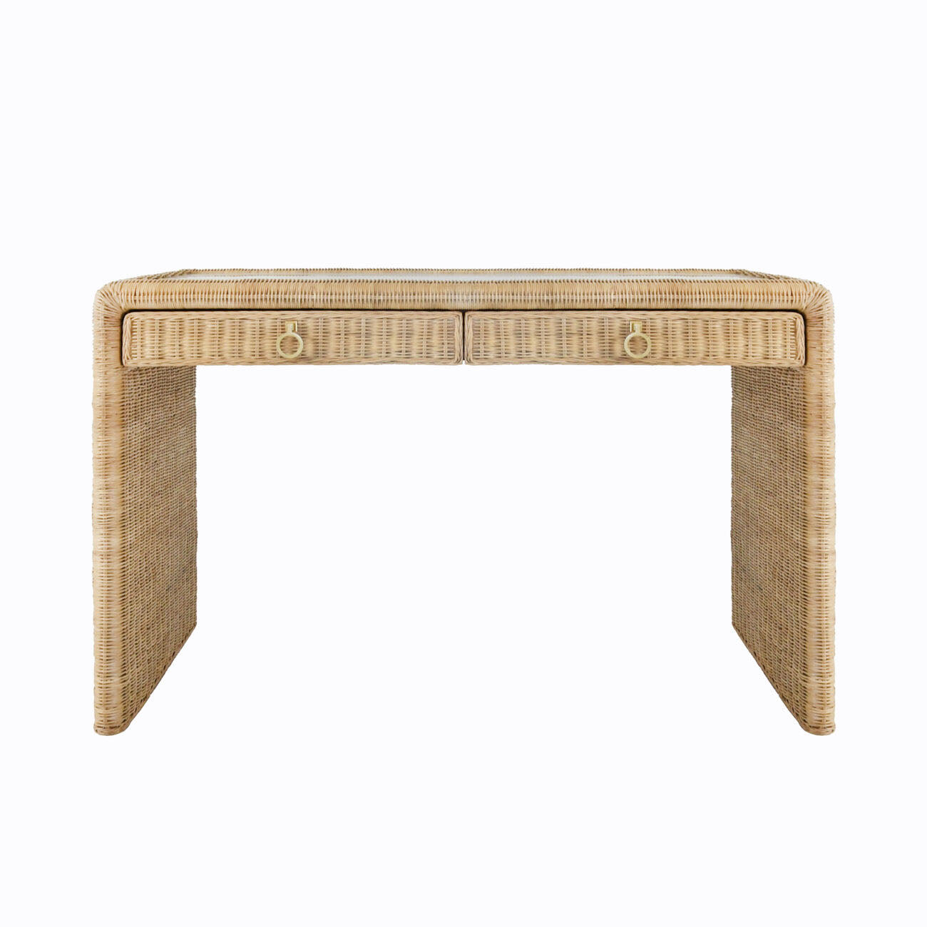 Adrien Rattan Desk