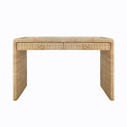 Adrien Rattan Desk