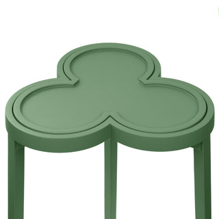 Dylan Modern Natural Grasscloth Clover Table