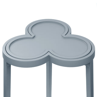 Dylan Modern Natural Grasscloth Clover Table