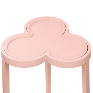 Dylan Modern Natural Grasscloth Clover Table