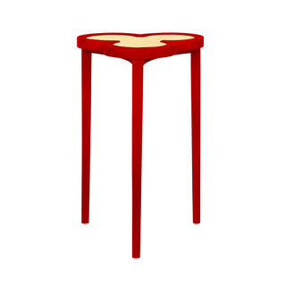 Dylan Modern Natural Grasscloth Clover Table