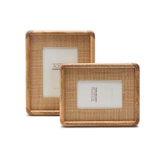 Cane Photo Frame - Set of 2