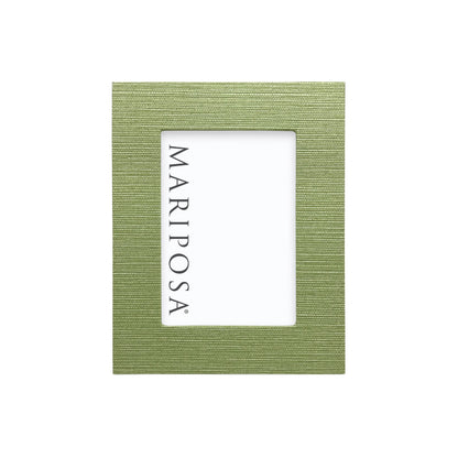 Palma Faux Grasscloth Picture Frame