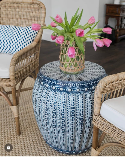 Extra Large Porcelain Garden Stool