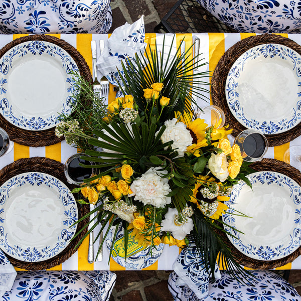 Iberian Dinner Plate - Indigo - Set of 4