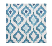 Load image into Gallery viewer, Watercolor Ikat Napkins - Blue (Set of 4)

