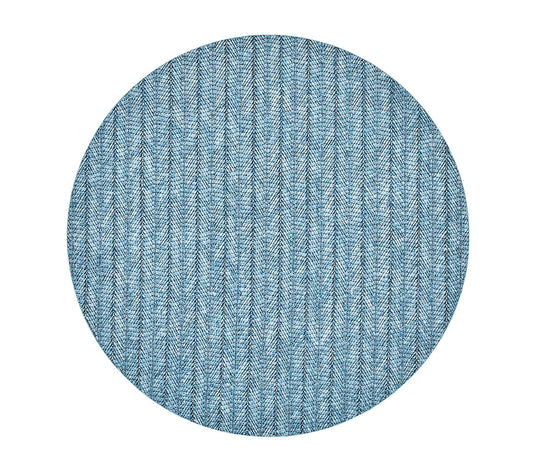 Herringbone Indigo Placemats (Set of 4)