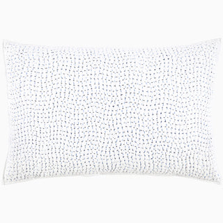 Hand Stitched Coverlet by John Robshaw - Light Indigo