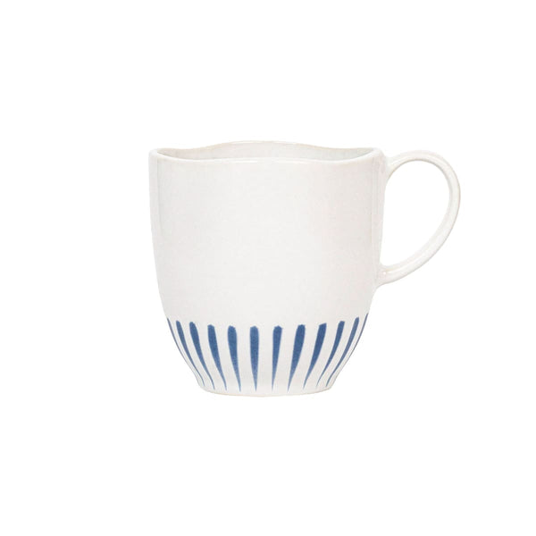 Sitio Stripe Mug - Delft Blue (Set of 4)