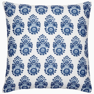 Adira Indigo Outdoor Pillow by John Robshaw