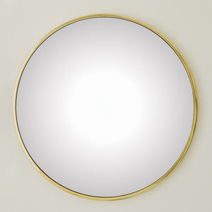 Brass Hoop Flat Mirror