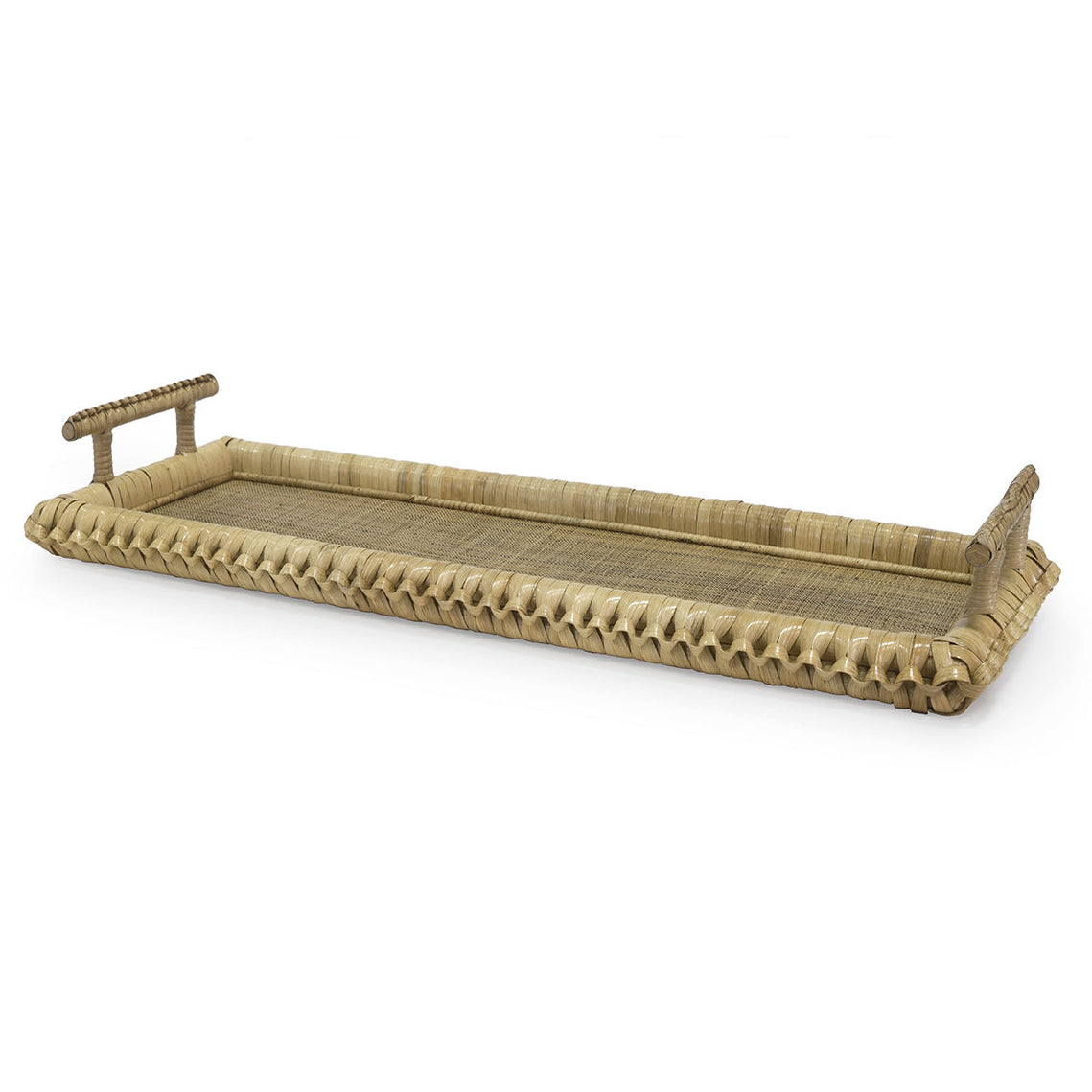 Kenis Braided Rectangular Tray