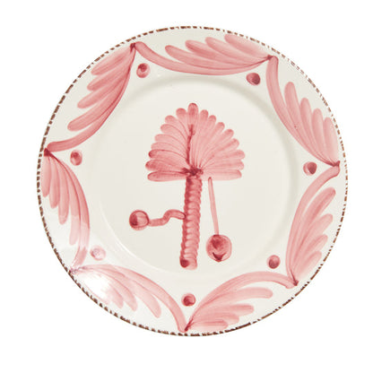 Casa Nuno Palm Dinner Plates (Set of 4)