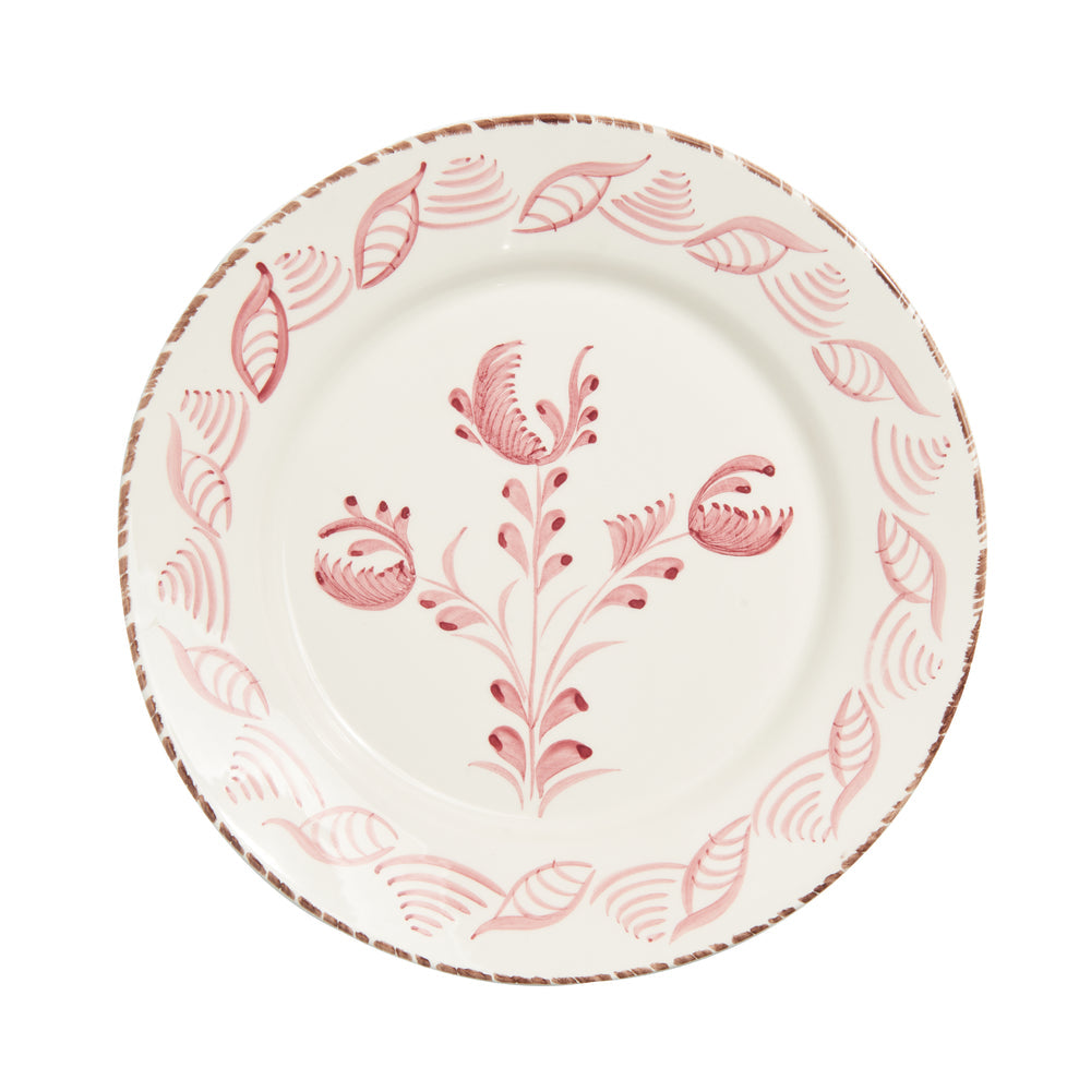 Casa Nuno Flowers & Shells Dinner Plates (Set of 4)