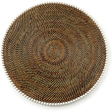 Load image into Gallery viewer, Calaisio Woven White Bead Placemats - Set of 4
