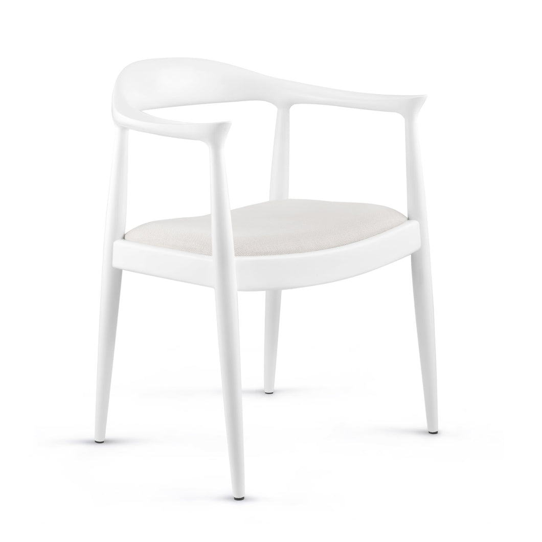 Danish Arm Chair - White