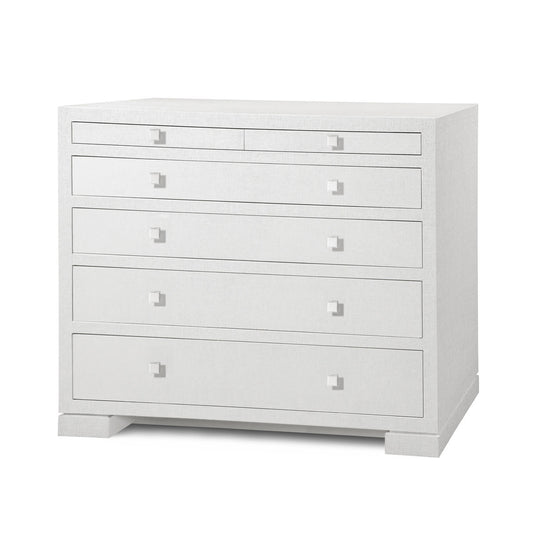 Bungalow 5- Frances 6-Drawer Textured Lacquered Chest