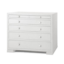 Load image into Gallery viewer, Bungalow 5- Frances 6-Drawer Textured Lacquered Chest

