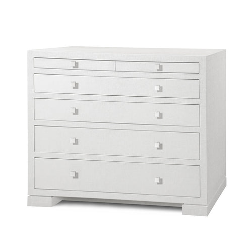 Bungalow 5- Frances 6-Drawer Textured Lacquered Chest