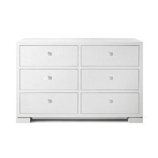 Bungalow 5 - Frances 6-Drawer Textured Lacquered Chest - XL