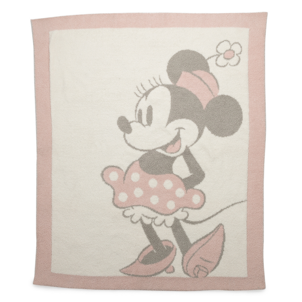 CozyChic® Vintage Disney Minnie Mouse Baby Blanket