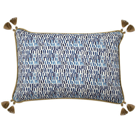 Cinder Blue Lumbar Pillow