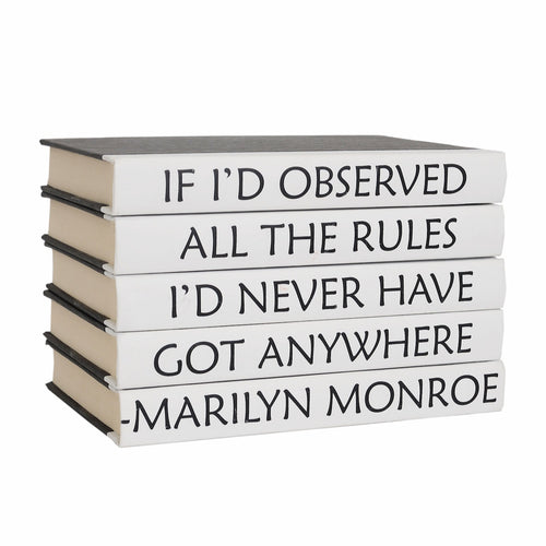 Marilyn Monroe - Quote Book Set
