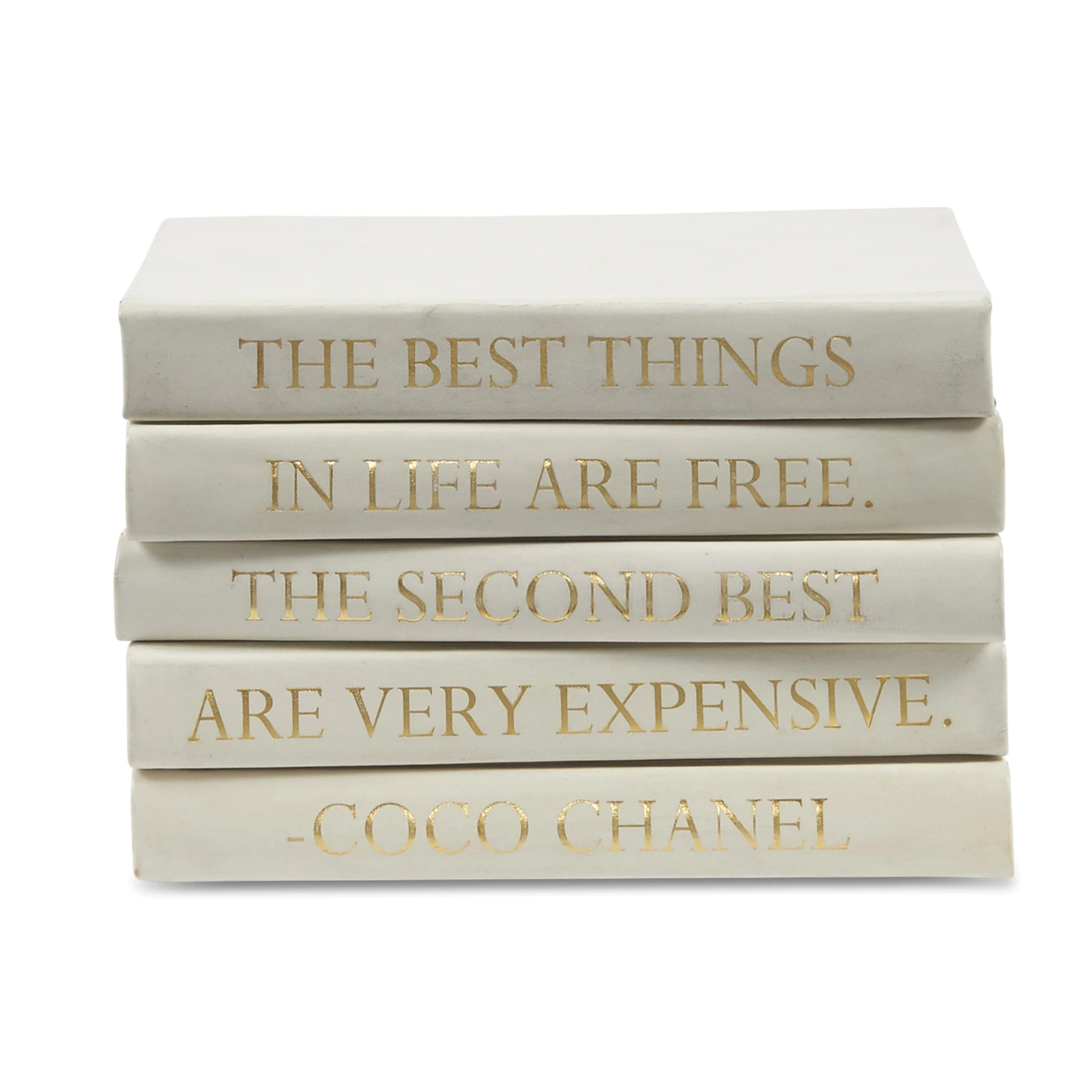 Coco Chanel - Quote Book Set – Pineapples Palms Too
