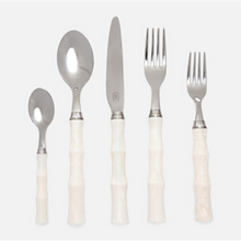 Load image into Gallery viewer, Bamboo Flatware-20 piece set
