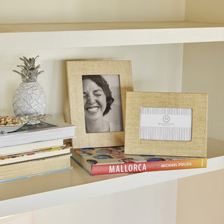 Sand Faux Grasscloth Frame