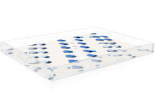 Load image into Gallery viewer, Blue and White Umbrella Tray by Gray Malin
