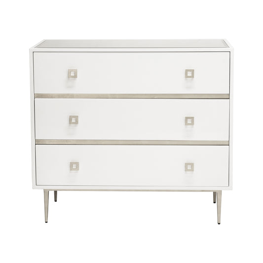 Hudson 3-Drawer Lacquered Chest