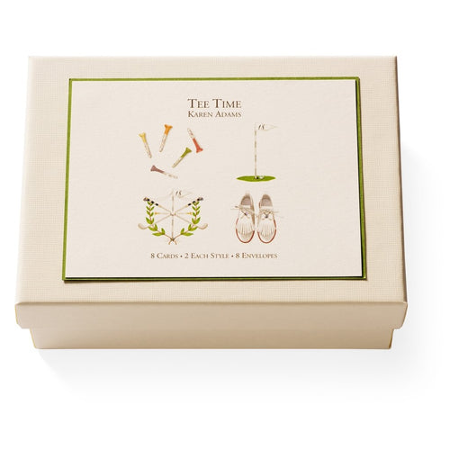 Tee Time Boxed Note Cards