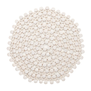 White Bamboo Placemat-Set of 4