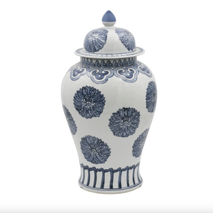 Flower Porcelain Jar