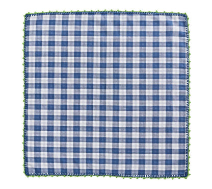 Check Napkins - Set of 4