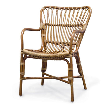 Retro Rattan Dining Chair